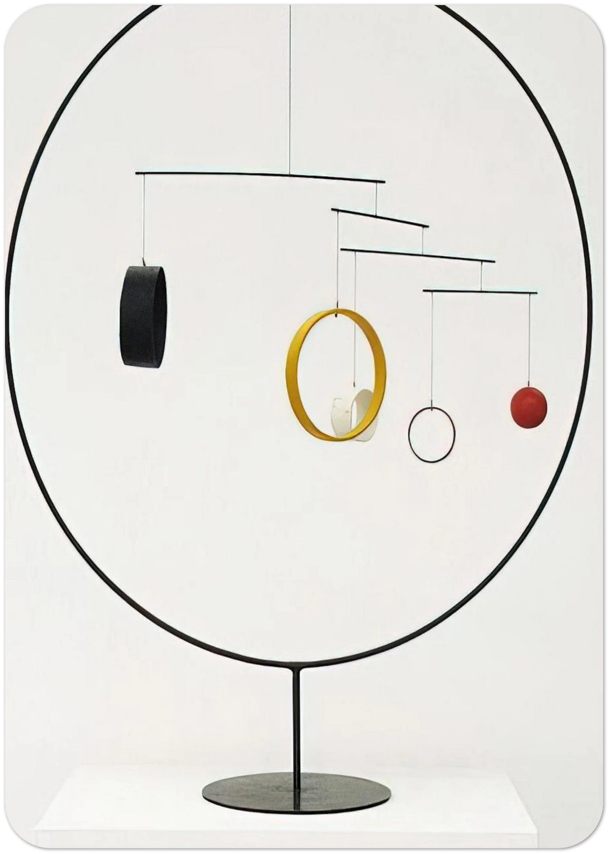 MOBILE 1934 By Alexander Calder Pack of 10 Post Cards | Alexander Calder Post Cards | A6 (10.5 x 14.8 cm) - 4.1 x 5.8 inches