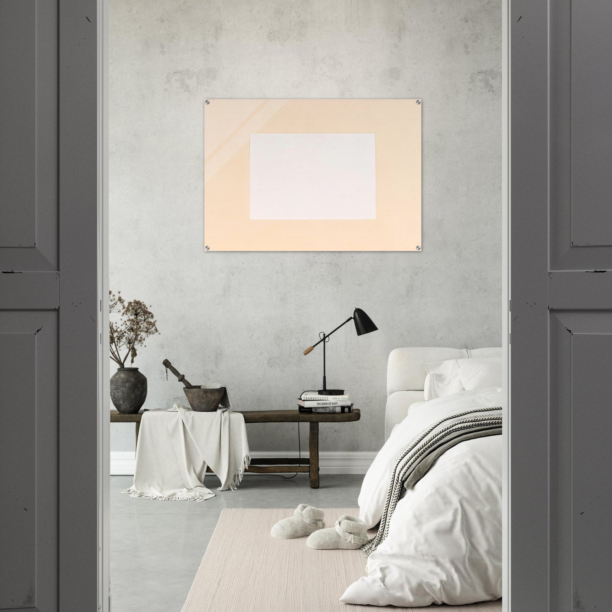 Untitled From Six Aquatints - Robert Ryman Acrylic Print - 70x100 cm / 28x40″ inches