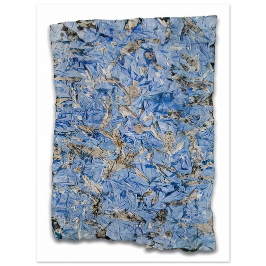 Simon Hantai - Untitled - 1982  75x100 cm / 30x40inches Fine Art Poster