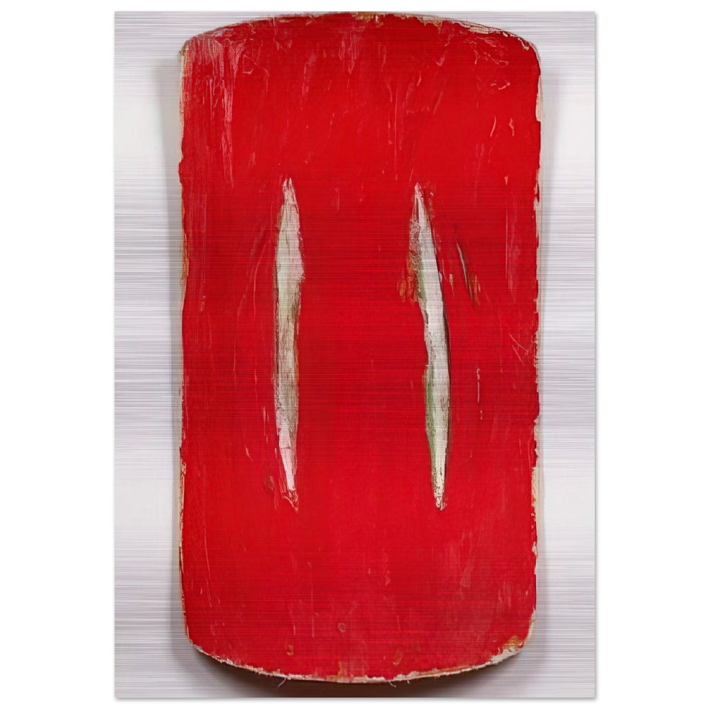 Old Flame - 1974 - Ron Gorchov Brushed Aluminum Print - 70x100 cm / 28x40 inches | Ron Gorchov Aluminum Print | Ron Gorchov Prints
