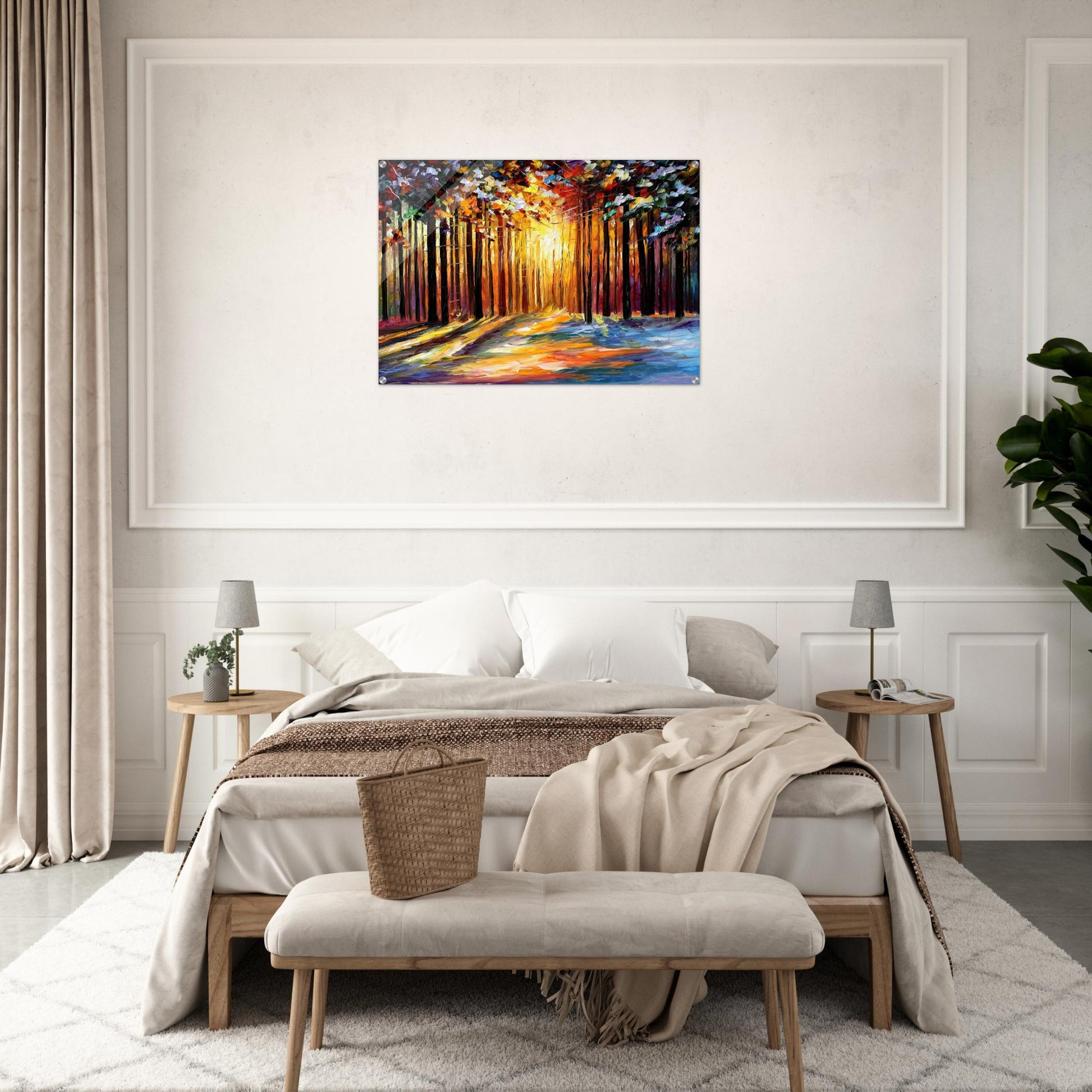 Leonid Afremov - Leonid Afremov Acrylic Print - 70x100 cm / 28x40″ inches