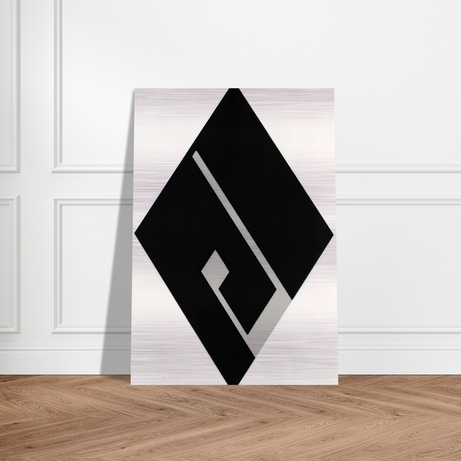 Untitled - 1984 - Bruno Munari Brushed Aluminum Print - 70x100 cm / 28x40 inches | Bruno Munari Aluminum Print | Bruno Munari Prints