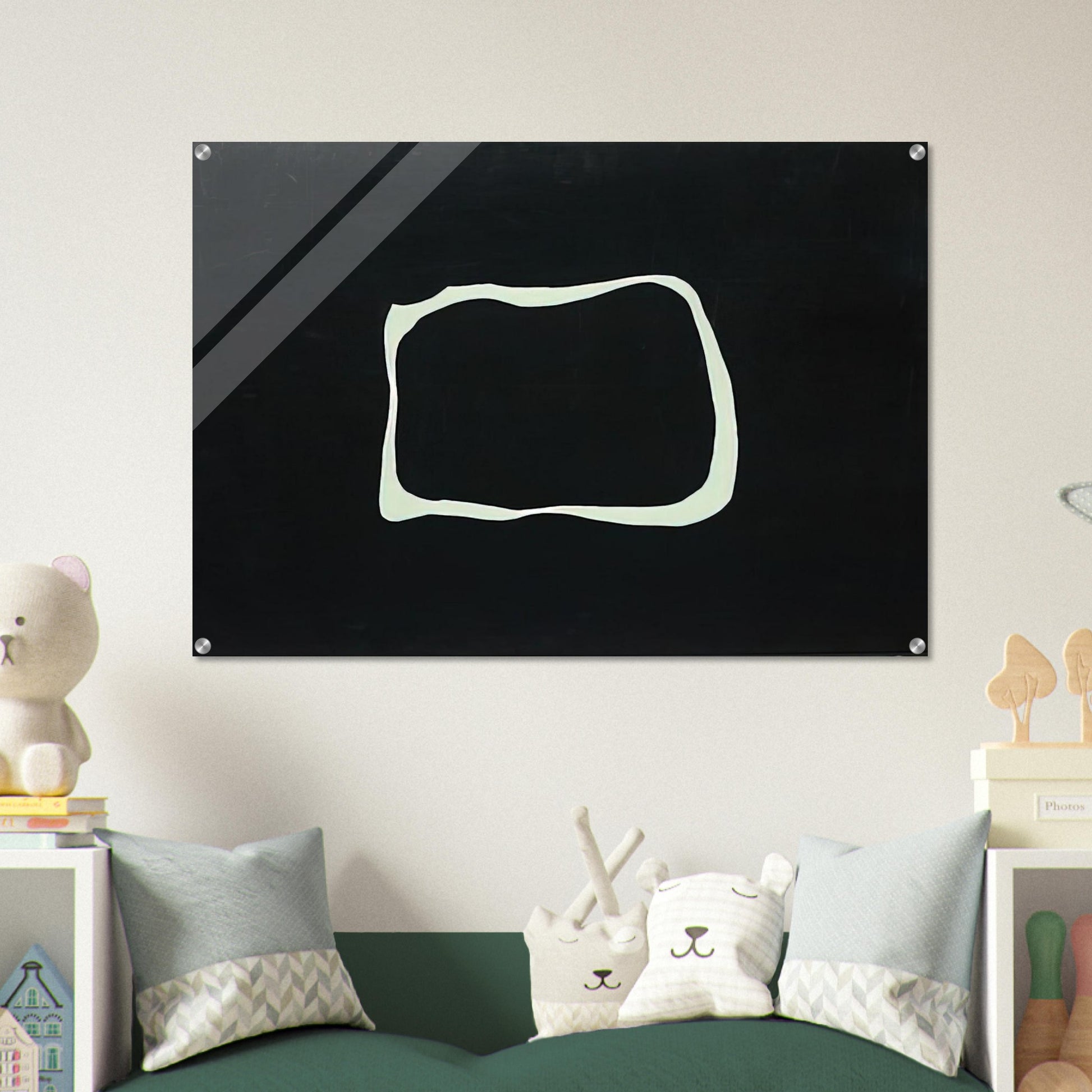 Untitled - 1966 - Jiro Yoshihara Acrylic Print - 70x100 cm / 28x40″ inches