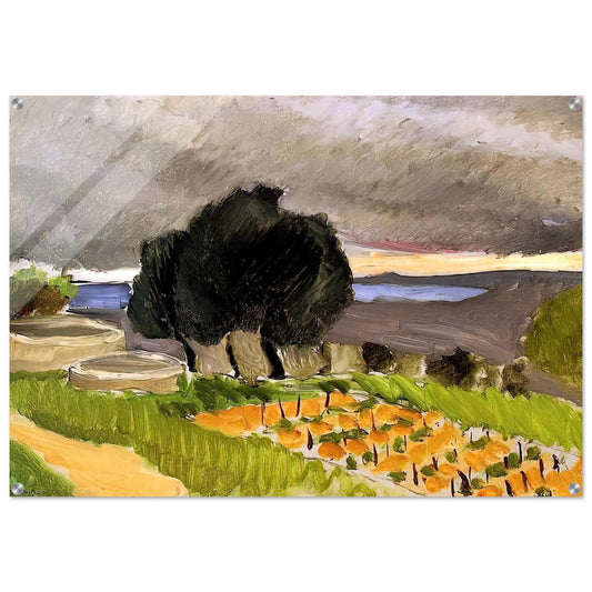 LANDSCAPE OF THE MIDI BEFORE THE STORM 1921 - Henri Matisse Acrylic Print - 70x100 cm / 28x40″ inches