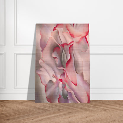 Pink Sweet Peas 2 - Georgia O'Keeffe Brushed Aluminum Print - 70x100 cm / 28x40 inches | Georgia O'Keeffe Aluminum Print | Georgia O'Keeffe Prints