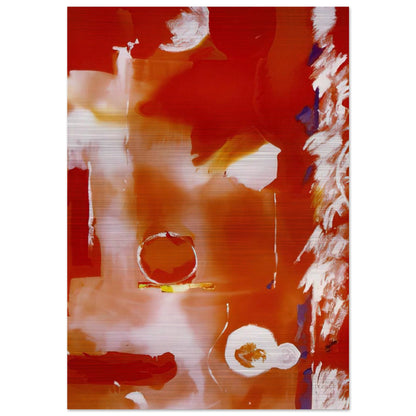 Seeing the Moon on a Hot Summer Day - 1987 - Helen Frankenthaler Brushed Aluminum Print - 70x100 cm / 28x40 inches | Helen Frankenthaler Aluminum Print | Helen Frankenthaler Prints
