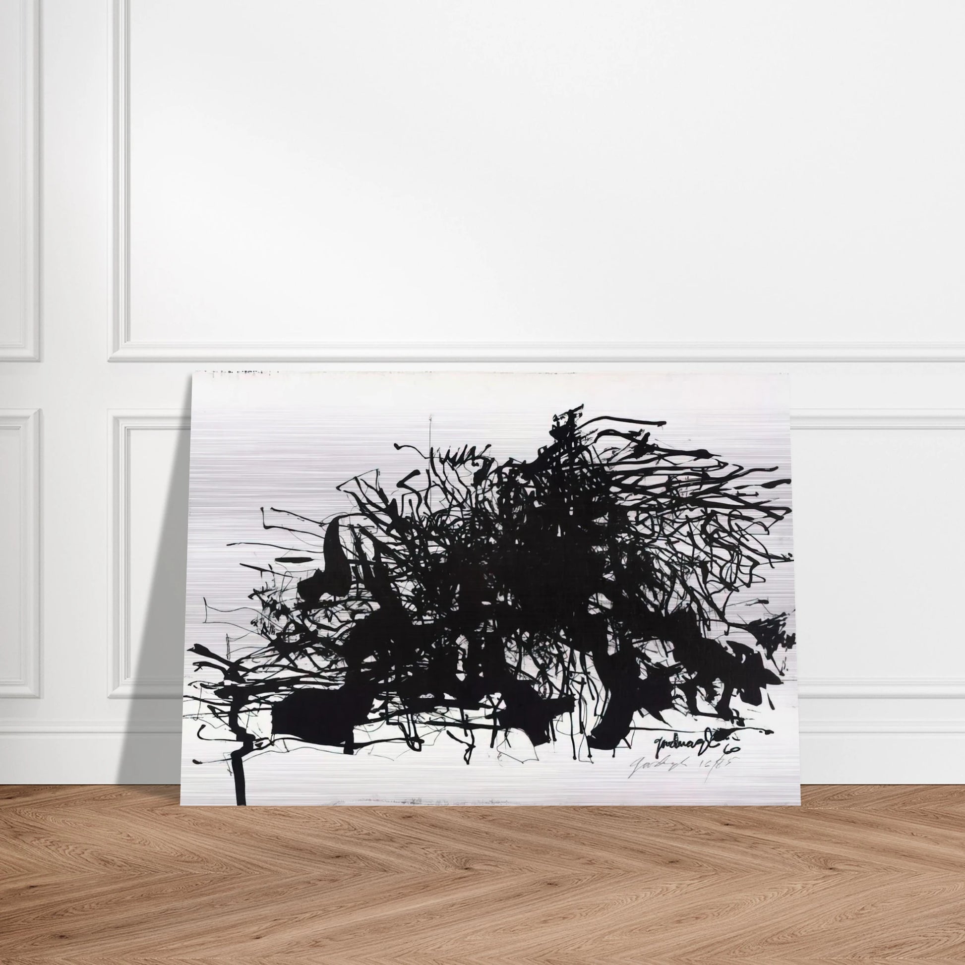 Nomads - 1960 - Robert Goodnough Brushed Aluminum Print - 70x100 cm / 28x40 inches | Robert Goodnough Aluminum Print | Robert Goodnough Prints
