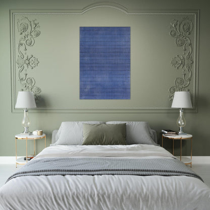 Starlight - Agnes Martin Brushed Aluminum Print - 70x100 cm / 28x40 inches | Agnes Martin Aluminum Print | Agnes Martin Prints
