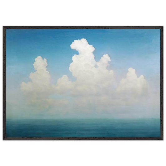 Cloud - Arkhyp Kuindzhi 70x100 cm / 28x40 inches Framed Art Print – Black Wooden Frame