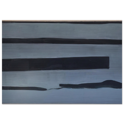 Untitled - 1956 - Donald Judd Brushed Aluminum Print - 70x100 cm / 28x40 inches | Donald Judd Aluminum Print | Donald Judd Prints