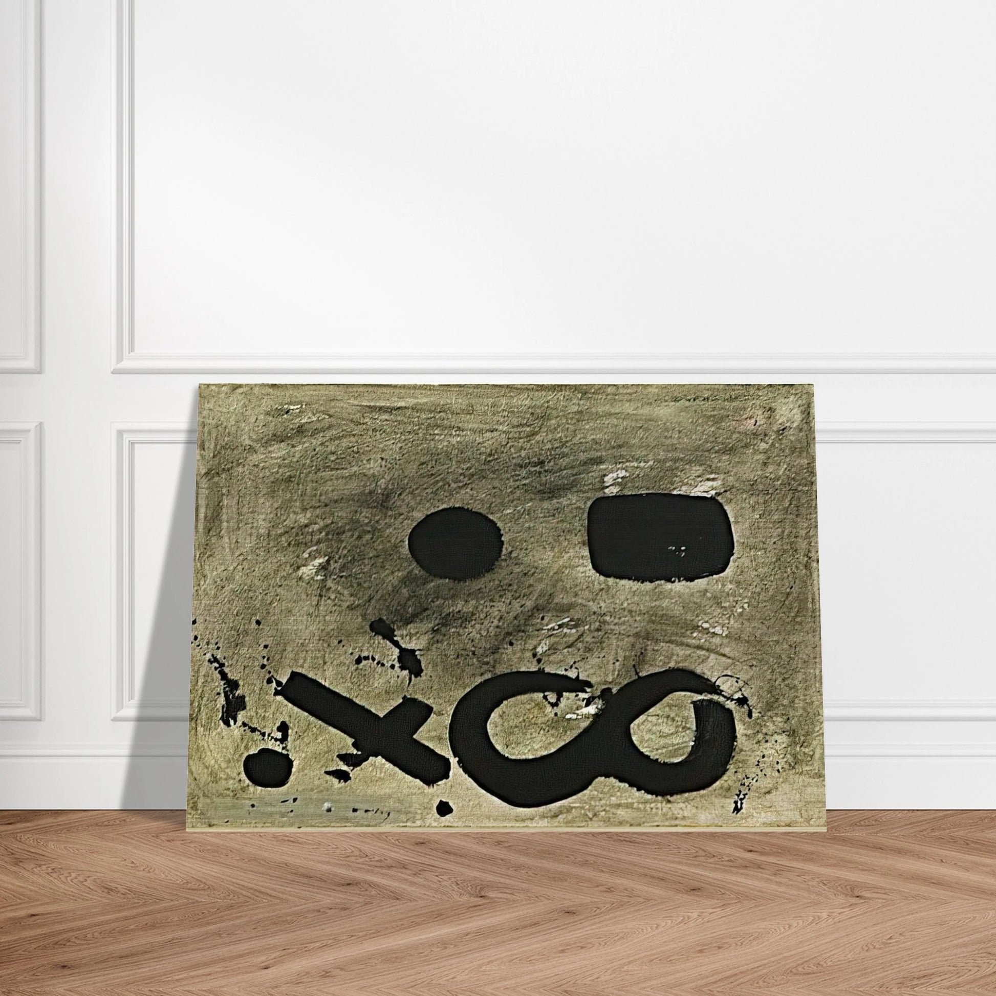 Figure Eight - 1967 - Adolph Gottlieb Brushed Aluminum Print - 70x100 cm / 28x40 inches | Adolph Gottlieb Aluminum Print | Adolph Gottlieb Prints