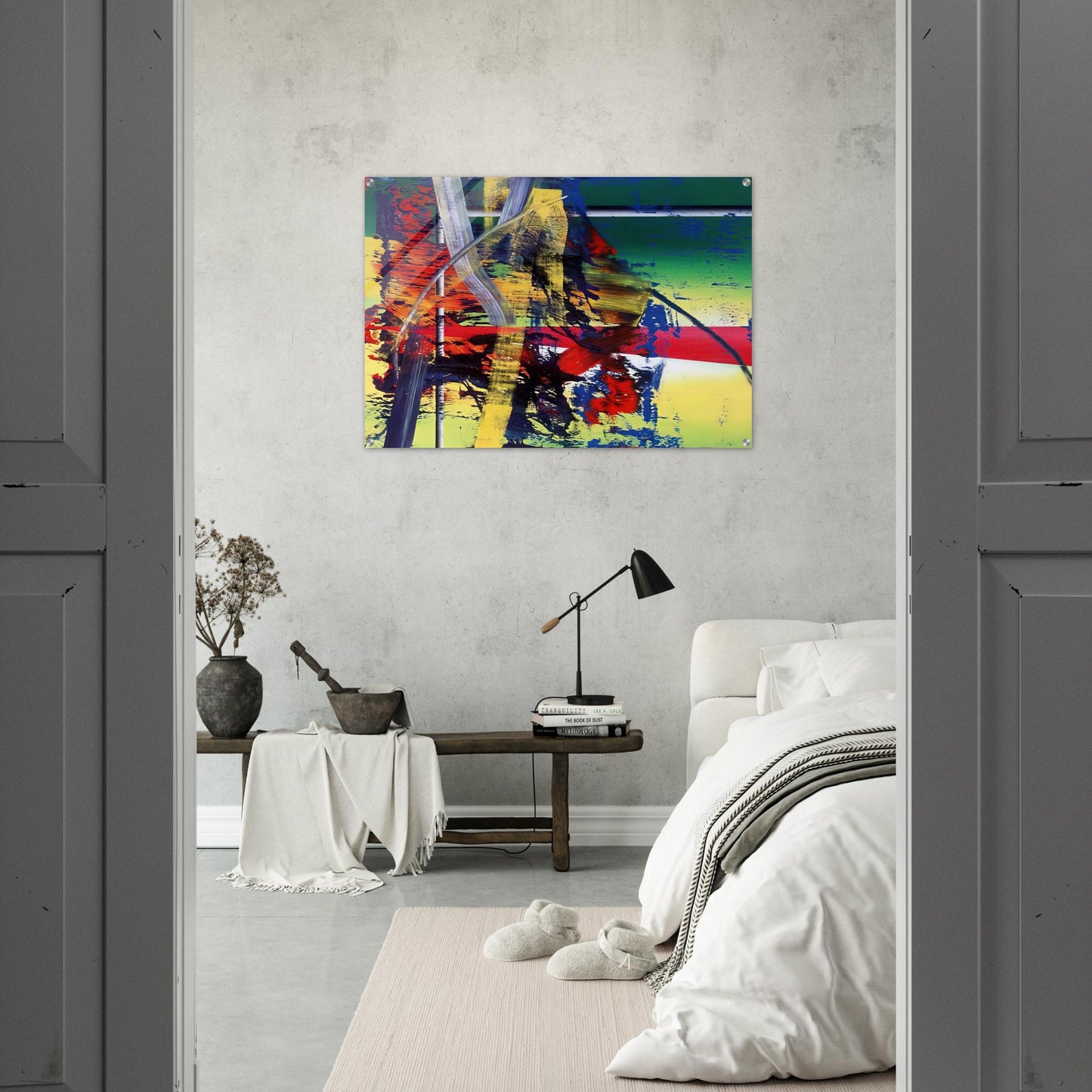 STATION - Gerhard Richter Acrylic Print - 70x100 cm / 28x40″ inches