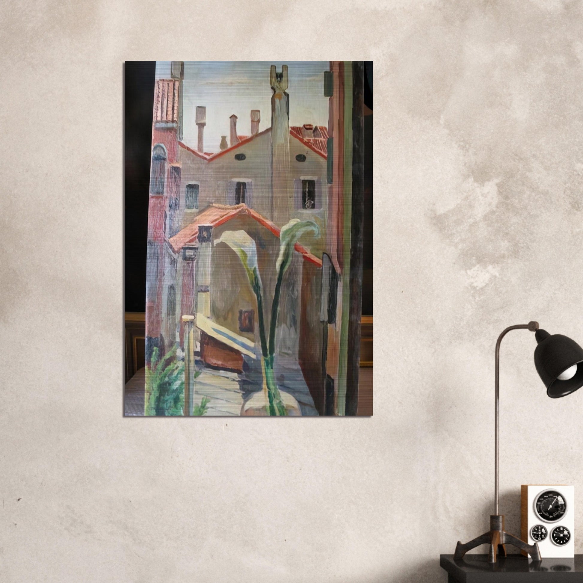 ROOFS - Vanessa Bell Brushed Aluminum Print - 70x100 cm / 28x40 inches | Vanessa Bell Aluminum Print | Vanessa Bell Prints