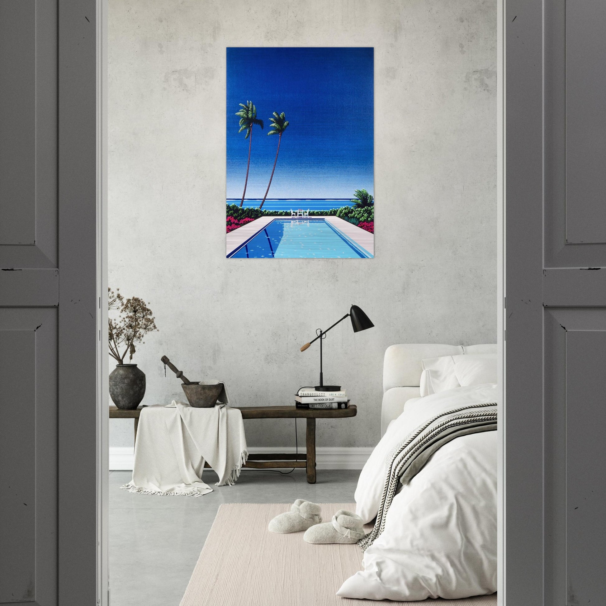 Watermelon Pool - Hiroshi Nagai Brushed Aluminum Print - 70x100 cm / 28x40 inches | Hiroshi Nagai Aluminum Print | Hiroshi Nagai Prints