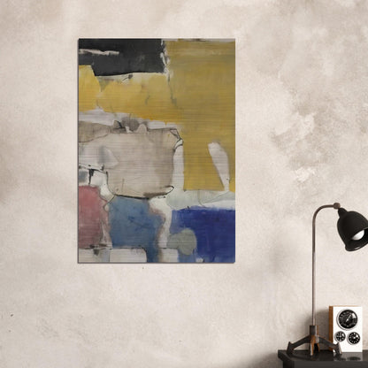 Albuquerque #9 - Richard Diebenkorn Brushed Aluminum Print - 70x100 cm / 28x40 inches | Richard Diebenkorn Aluminum Print | Richard Diebenkorn Prints