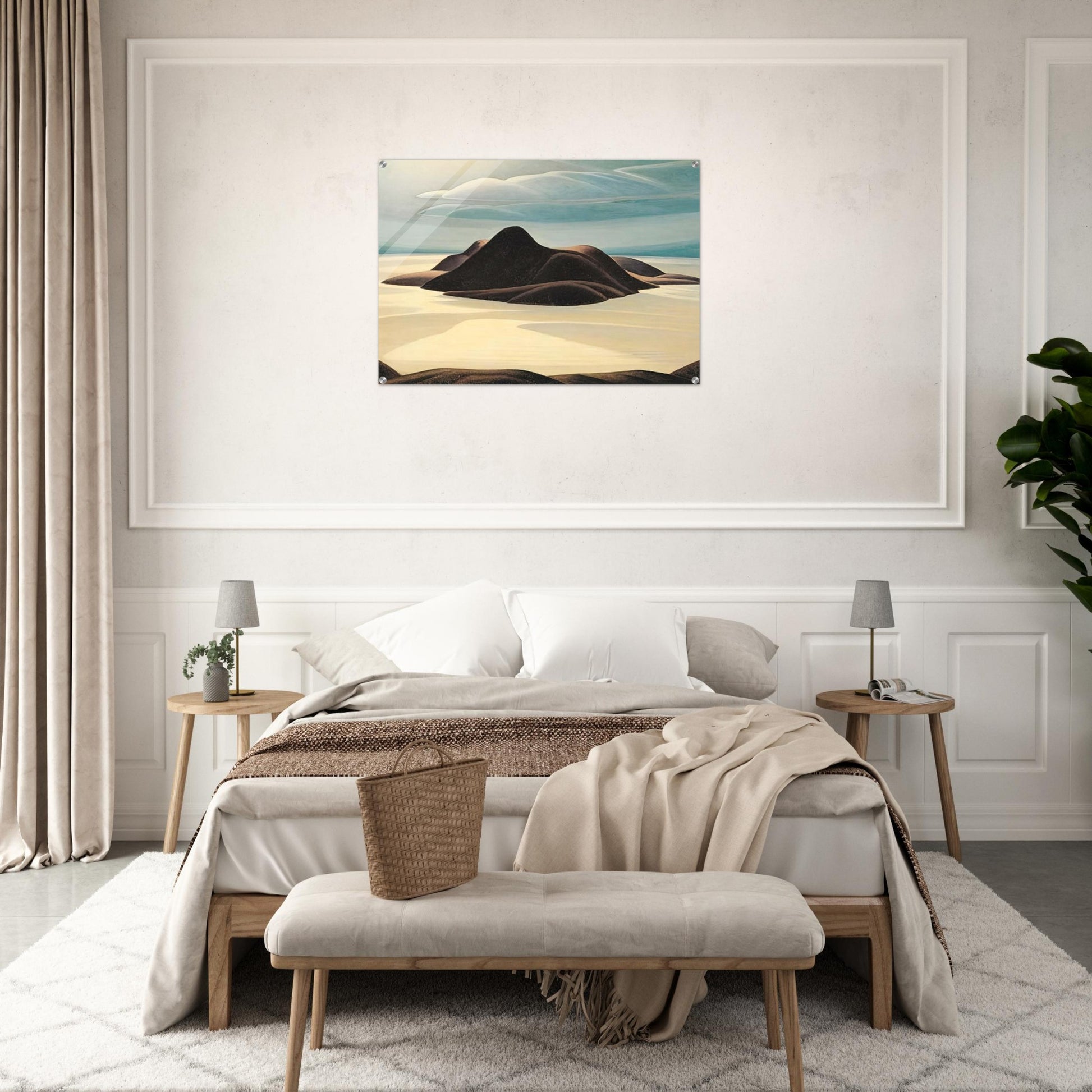 Pic Island, Lake Superior - 1924 - Lawren Harris Acrylic Print - 70x100 cm / 28x40″ inches