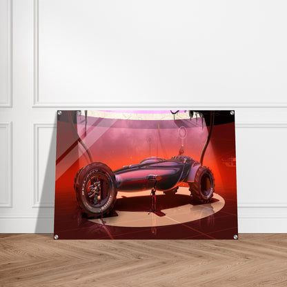 Syd Mead - Syd Mead Acrylic Print - 70x100 cm / 28x40″ inches | Syd Mead Wall Art | Syd Mead Prints