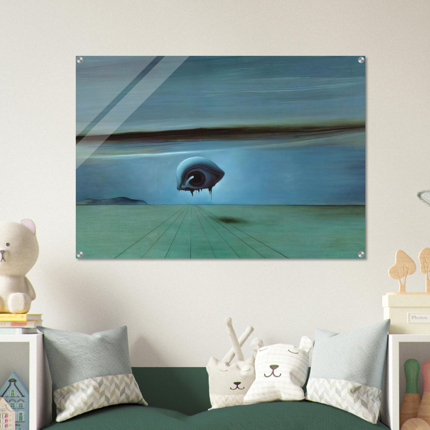 THE EYE - Salvador Dali Acrylic Print - 70x100 cm / 28x40″ inches