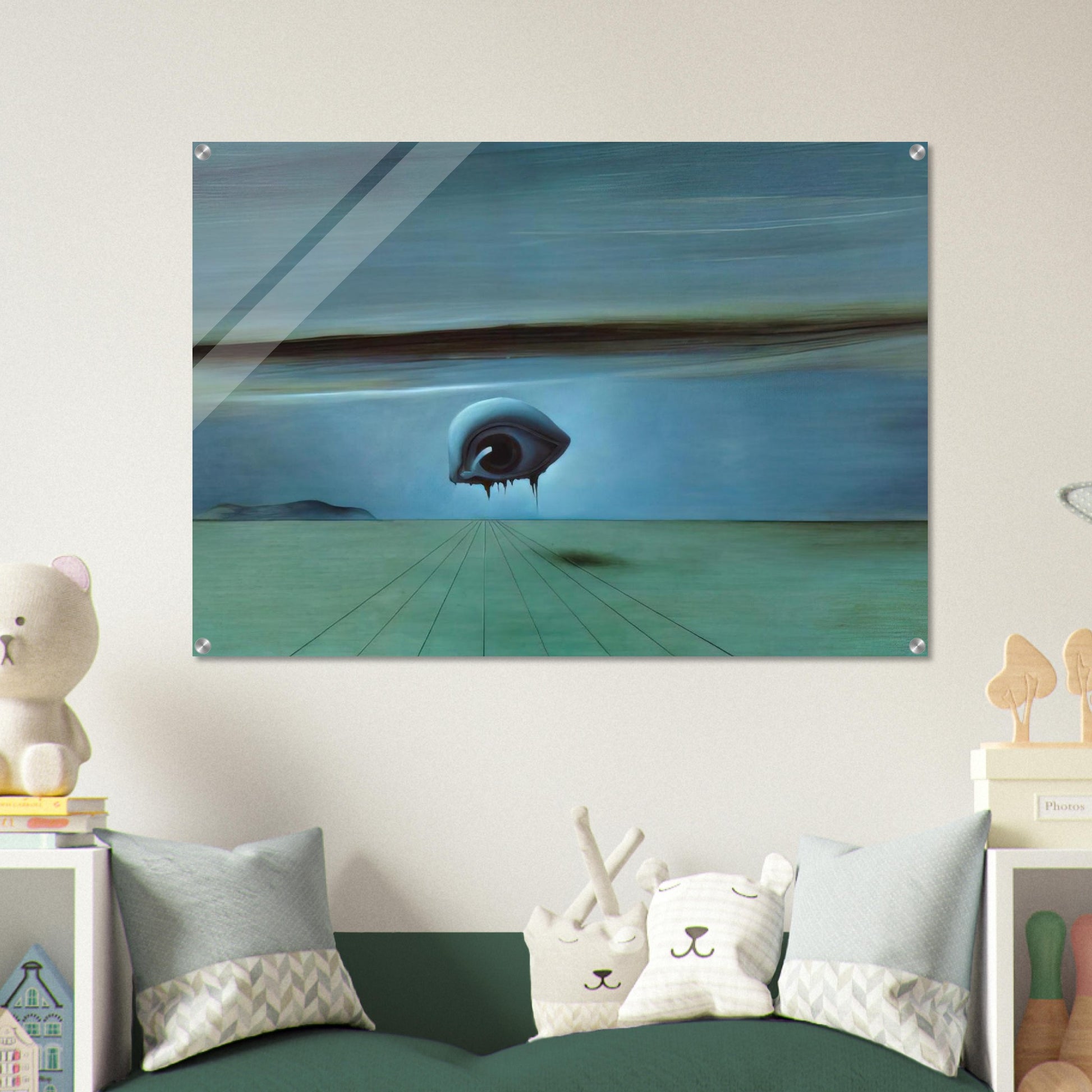 THE EYE - Salvador Dali Acrylic Print - 70x100 cm / 28x40″ inches