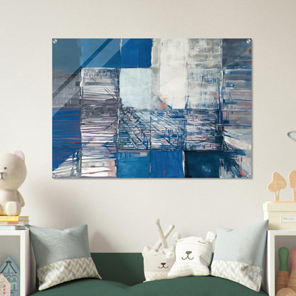 Dislocation du labyrinthe - Tachisme - Maria Helena Vieira da Silva Acrylic Print - 70x100 cm / 28x40″ inches