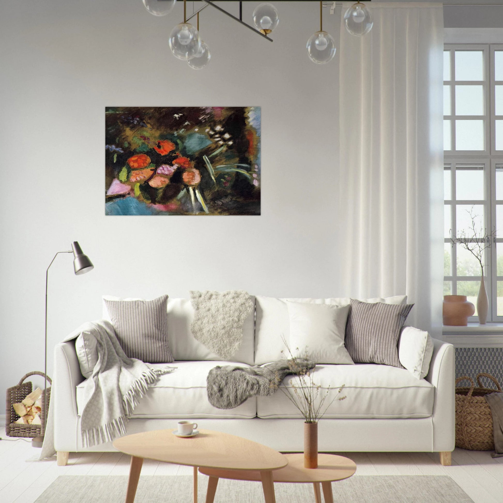 FLOWERS 1906 - Henri Matisse Brushed Aluminum Print - 70x100 cm / 28x40 inches | Henri Matisse Aluminum Print | Henri Matisse Prints