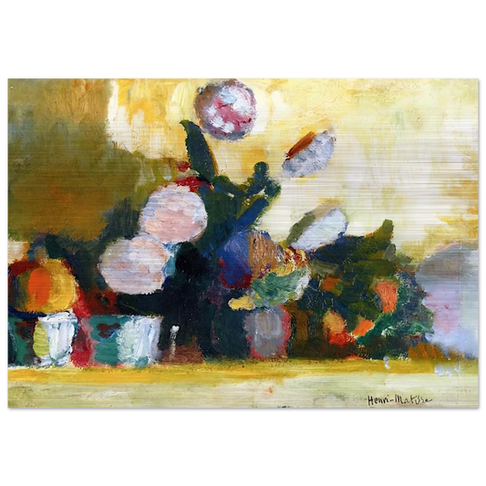 SNOWBALLS 1900 - Henri Matisse Brushed Aluminum Print - 70x100 cm / 28x40 inches | Henri Matisse Aluminum Print | Henri Matisse Prints