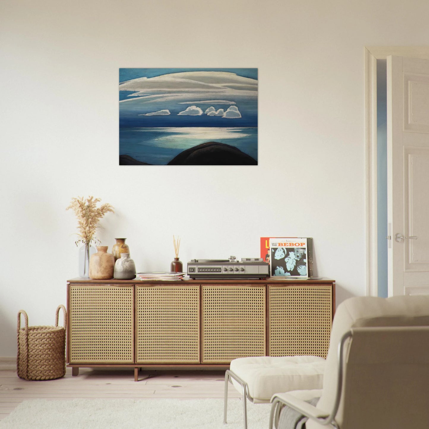 Lake Superior - 1928 - Lawren Harris Brushed Aluminum Print - 70x100 cm / 28x40 inches | Lawren Harris Aluminum Print | Lawren Harris Prints