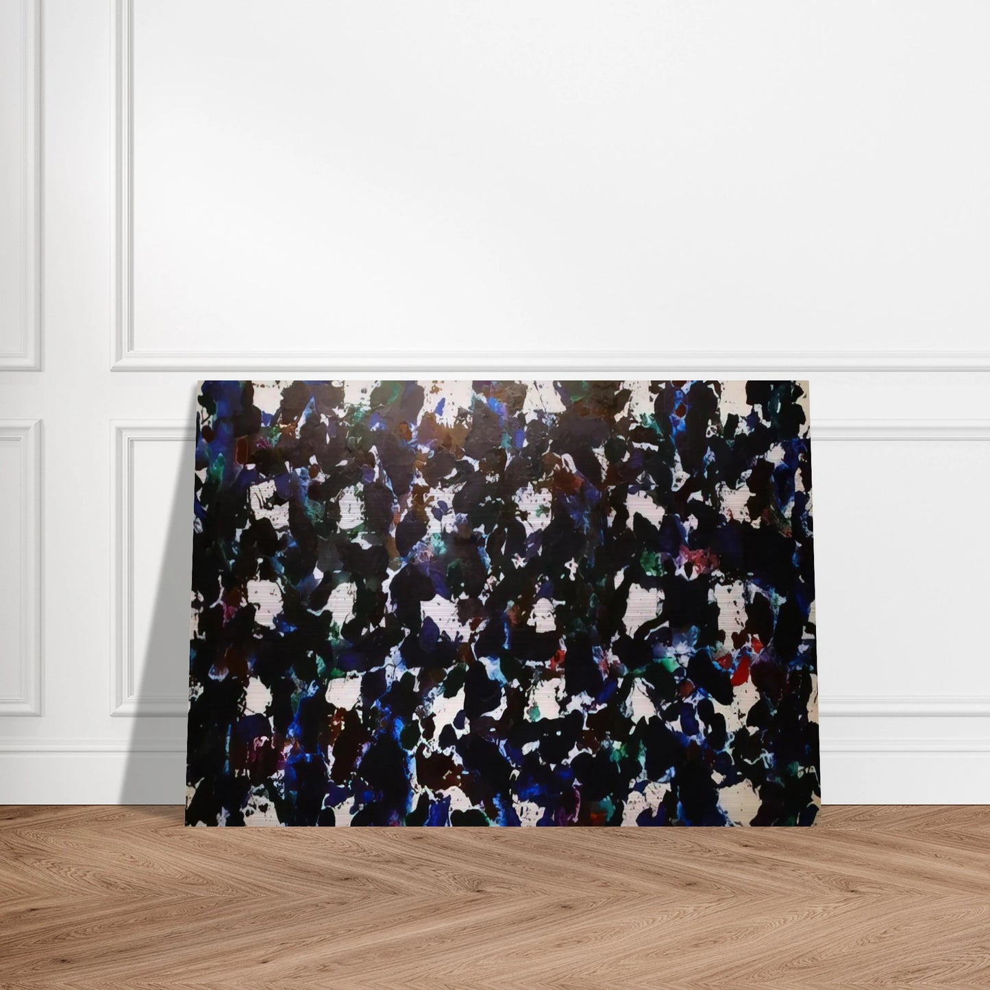 Free Floating Clouds - Sam Francis Brushed Aluminum Print - 70x100 cm / 28x40 inches | Sam Francis Aluminum Print | Sam Francis Prints