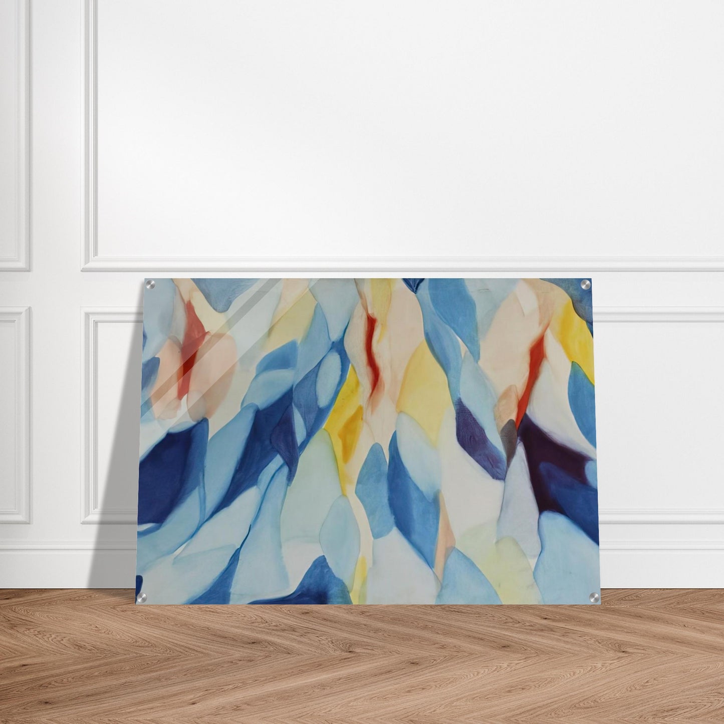 The Way of the Wind - Alice Baber Acrylic Print - 70x100 cm / 28x40″ inches