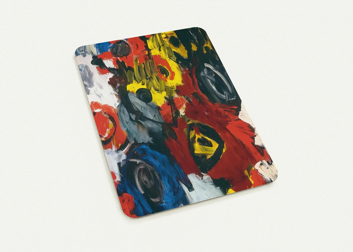 Furioso - 1963 By Ernst Wilhelm Nay Pack of 10 Post Cards | Ernst Wilhelm Nay Post Cards | A6 (10.5 x 14.8 cm) - 4.1 x 5.8 inches