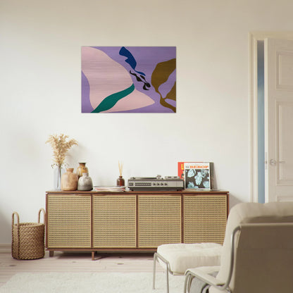 Untitled - 1968 - Ray Parker Brushed Aluminum Print - 70x100 cm / 28x40 inches | Ray Parker Aluminum Print | Ray Parker Prints