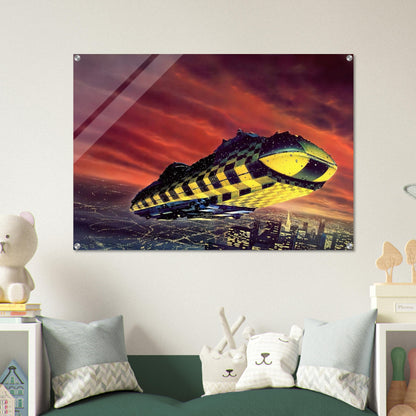 Chris Foss - Chris Foss Acrylic Print - 70x100 cm / 28x40″ inches
