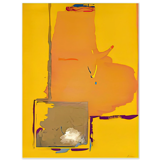 Helen Frankenthaler - Mardi Gras, 1987- Wall Art - 21x29.7 cm / 8x12" - Fine Art Poster-canvas - -