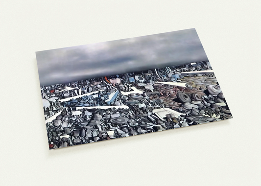 Multiplication of the Arcs By Yves Tanguy Pack of 10 Post Cards | Yves Tanguy Post Cards | A6 (10.5 x 14.8 cm) - 4.1 x 5.8 inches