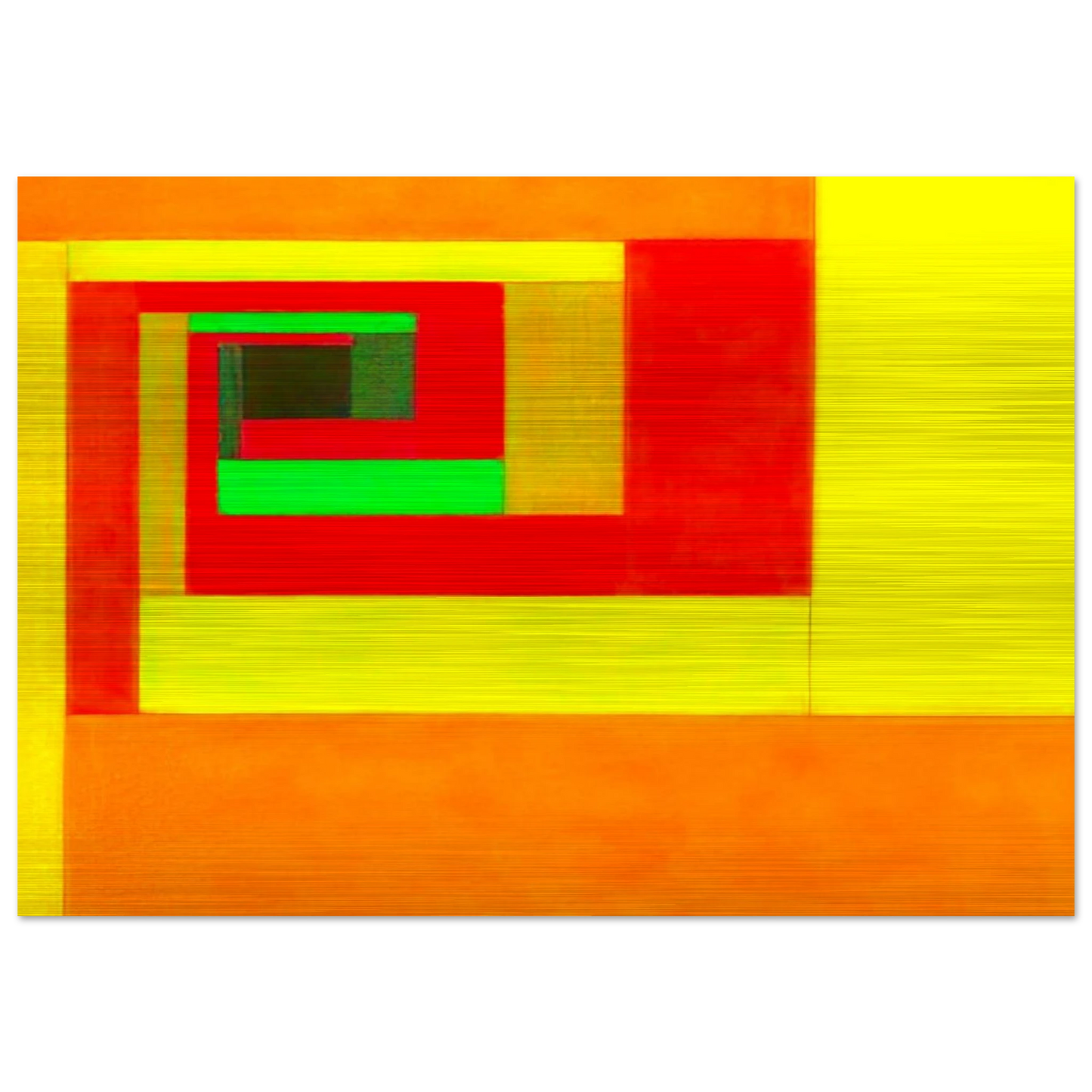 Etudes Bauhaus C - 1929 - Victor Vasarely Brushed Aluminum Print - 70x100 cm / 28x40 inches | Victor Vasarely Aluminum Print | Victor Vasarely Prints
