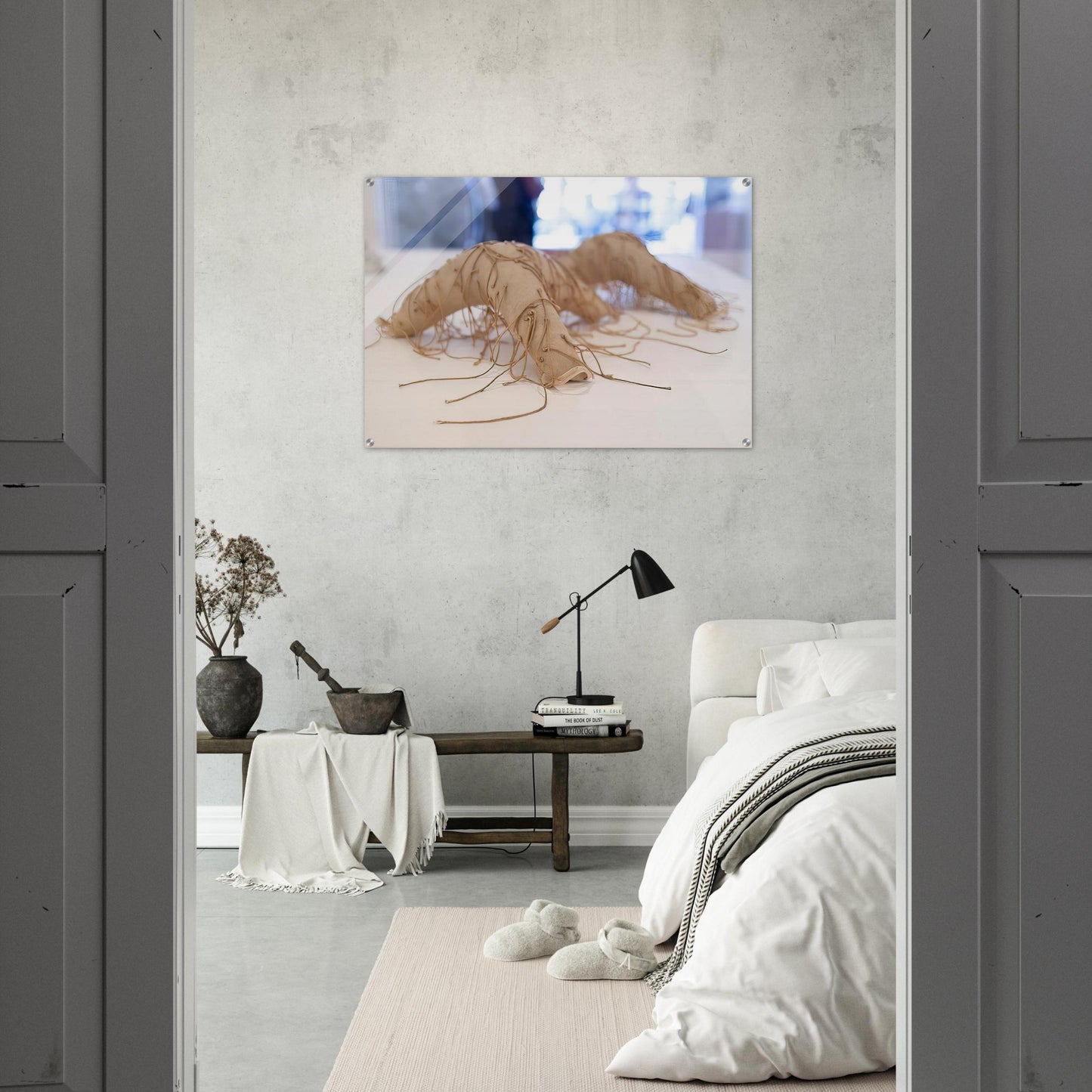 UNTITLED 1 - Eva Hesse Acrylic Print - 70x100 cm / 28x40″ inches