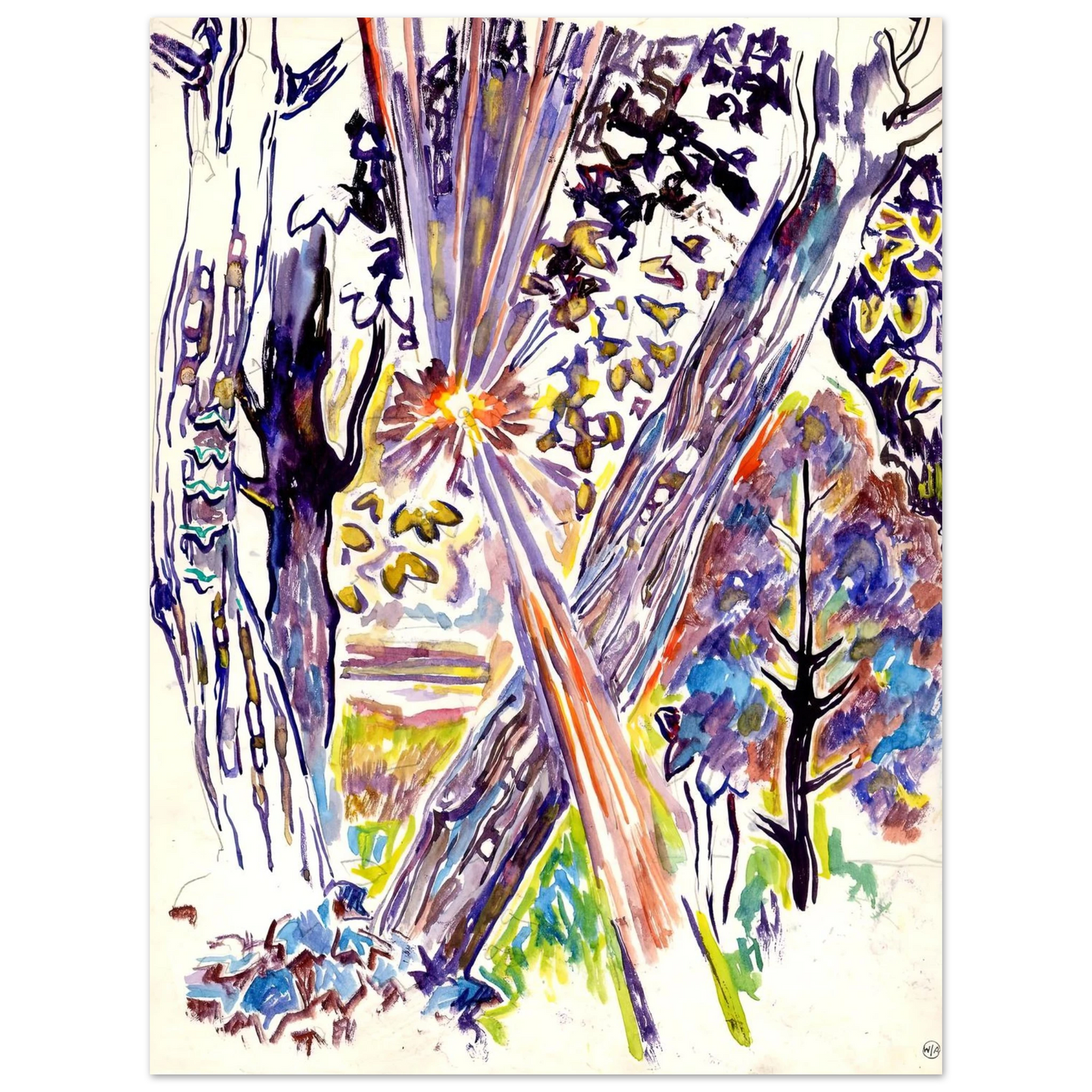 Walter Inglis Anderson - Walter Anderson Wall art - 20x25 cm / 8x10 inches - Fine Art Poster-canvas - -