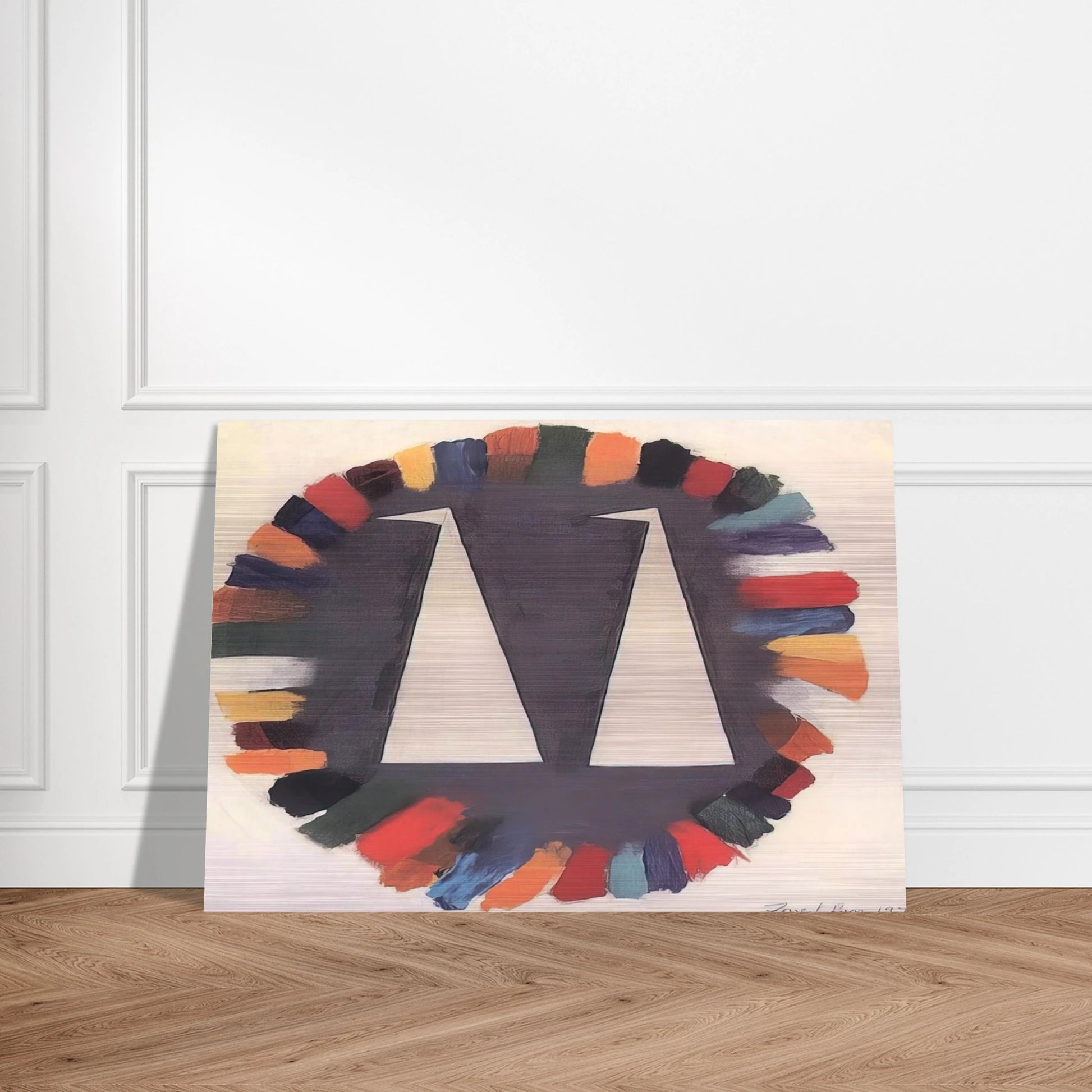 Untitled - 1970 - Forrest Bess Brushed Aluminum Print - 70x100 cm / 28x40 inches | Forrest Bess Aluminum Print | Forrest Bess Prints
