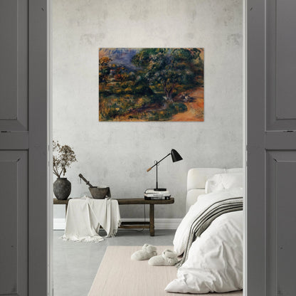 The Beal - Pierre-Auguste Renoir Brushed Aluminum Print - 70x100 cm / 28x40 inches | Pierre-Auguste Renoir Aluminum Print | Pierre-Auguste Renoir Prints