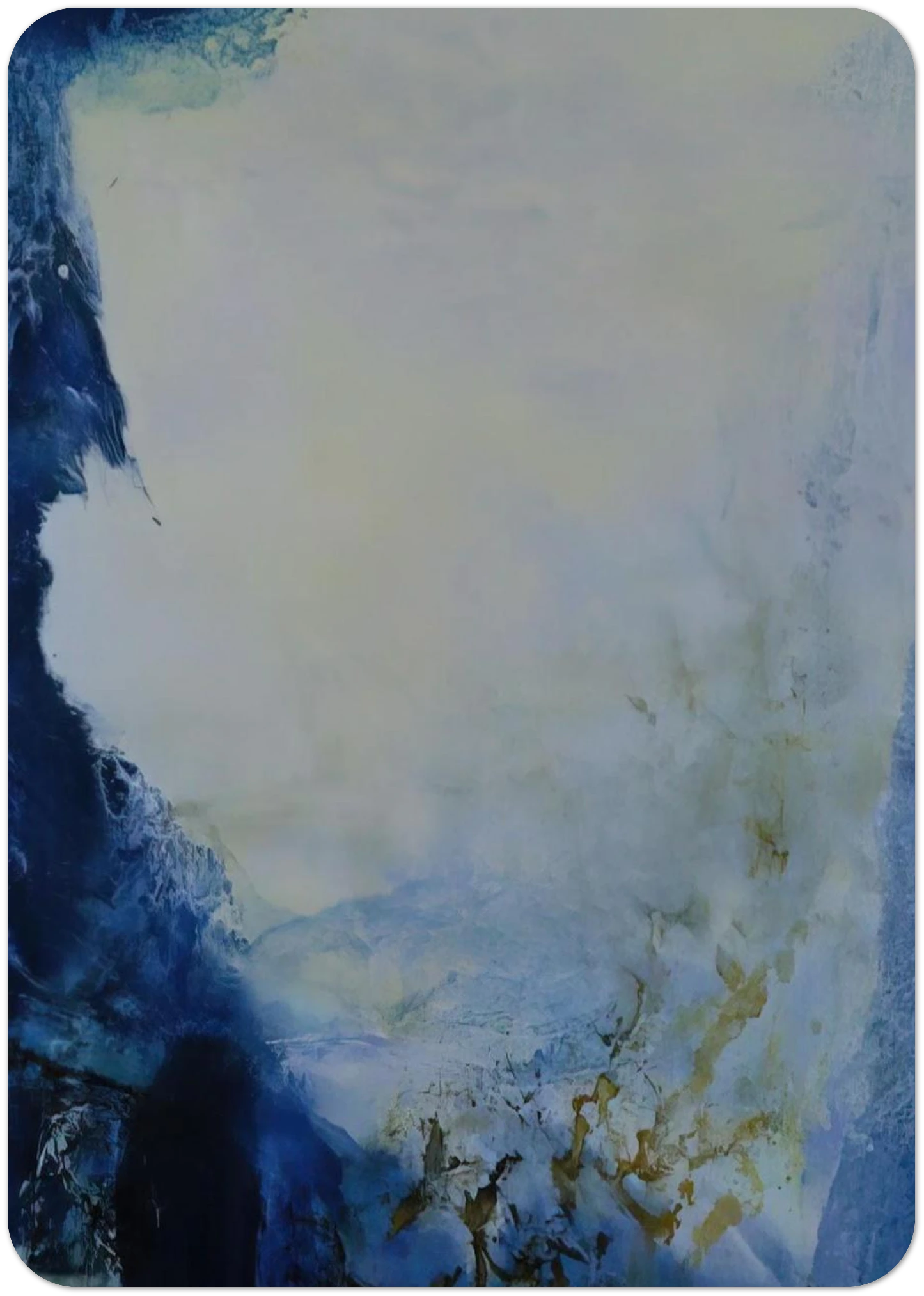 04 08 1993 1993 By Zao Wou-Ki Pack of 10 Post Cards | Zao Wou-Ki Post Cards | A6 (10.5 x 14.8 cm) - 4.1 x 5.8 inches