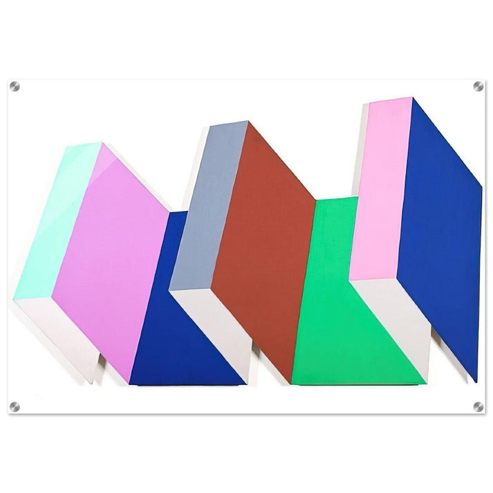 Fold One - 1968 - Thomas Downing Acrylic Print - 70x100 cm / 28x40″ inches