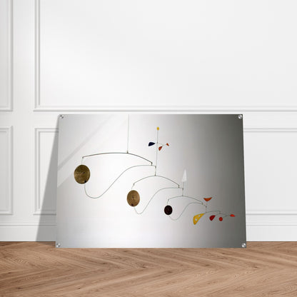 TRIPLE GONG 1948 - Alexander Calder Acrylic Print - 70x100 cm / 28x40″ inches | Alexander Calder Wall Art | Alexander Calder Prints