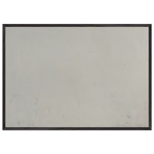 Return I - 1965 - Brice Marden 70x100 cm / 28x40 inches Framed Art Print – Black Wooden Frame