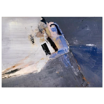 Figure accoudée - 1953 - Nicolas de Stael Brushed Aluminum Print - 70x100 cm / 28x40 inches | Nicolas de Stael Aluminum Print | Nicolas de Stael Prints