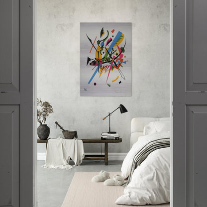 SMALL WORLDS 1922 - Wassily Kandinsky Brushed Aluminum Print - 70x100 cm / 28x40 inches | Wassily Kandinsky Aluminum Print | Wassily Kandinsky Prints