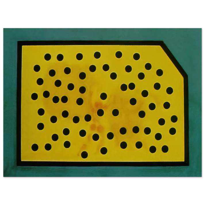 Salvador Dali - RANDOMDOT CORRELOGRAM THE GOLDEN FLEECE  75x100 cm / 30x40inches Fine Art Poster