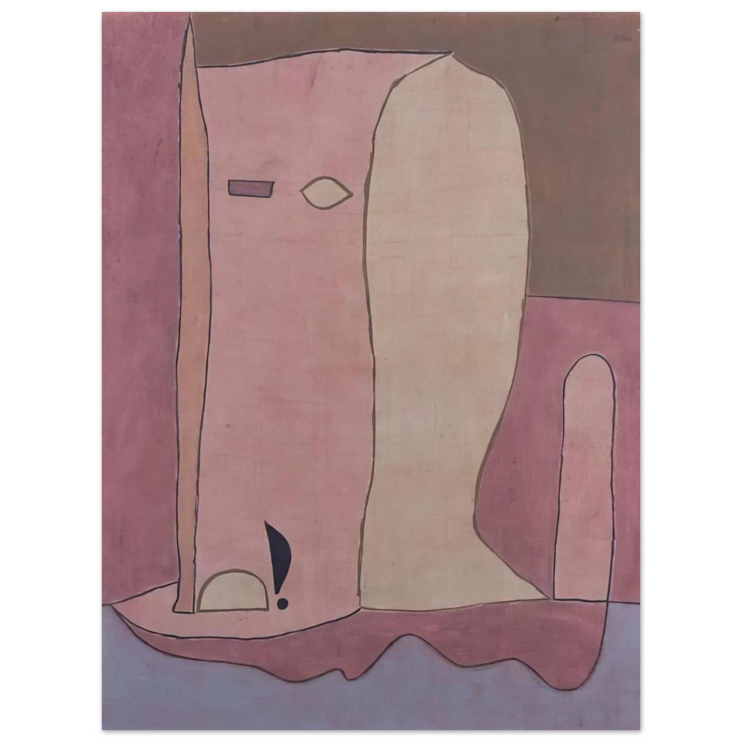Paul Klee - GARDEN FIGURE 1940  75x100 cm / 30x40inches Fine Art Poster