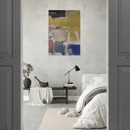 Albuquerque #9 - Richard Diebenkorn Brushed Aluminum Print - 70x100 cm / 28x40 inches | Richard Diebenkorn Aluminum Print | Richard Diebenkorn Prints