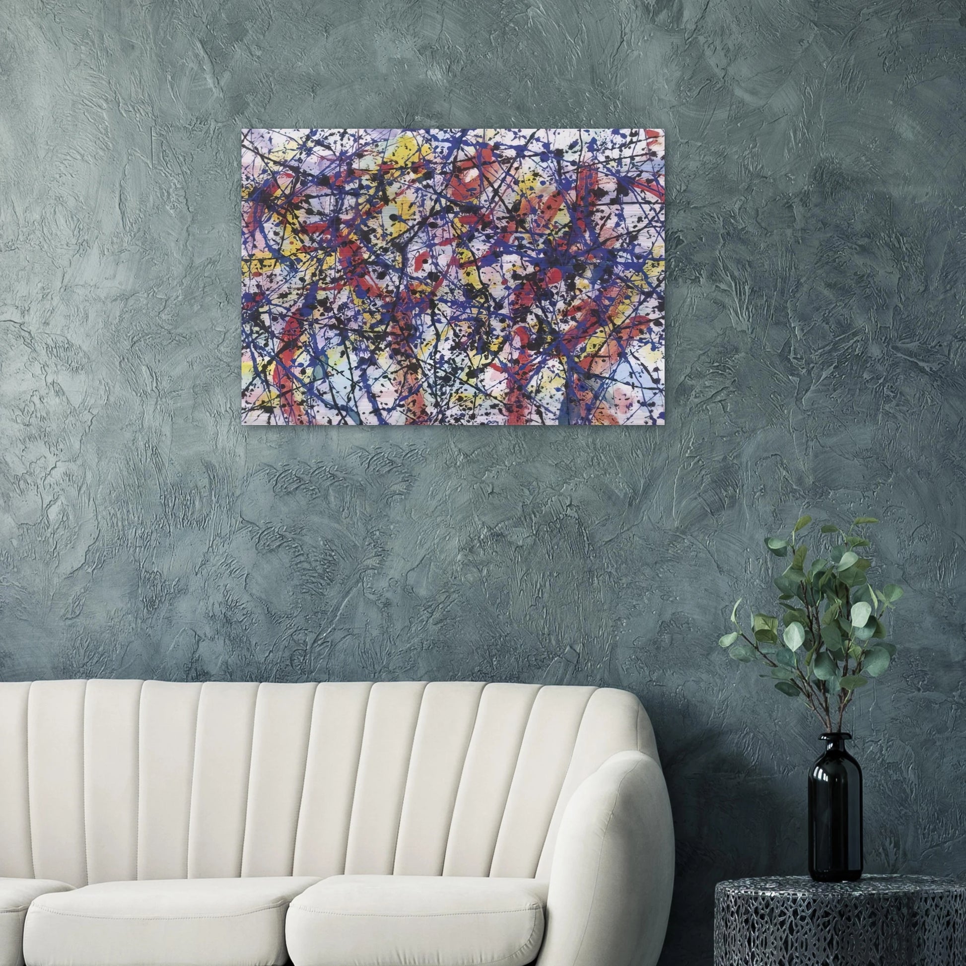 Brise d Automne - Marcel Barbeau Brushed Aluminum Print - 70x100 cm / 28x40 inches | Marcel Barbeau Aluminum Print | Marcel Barbeau Prints