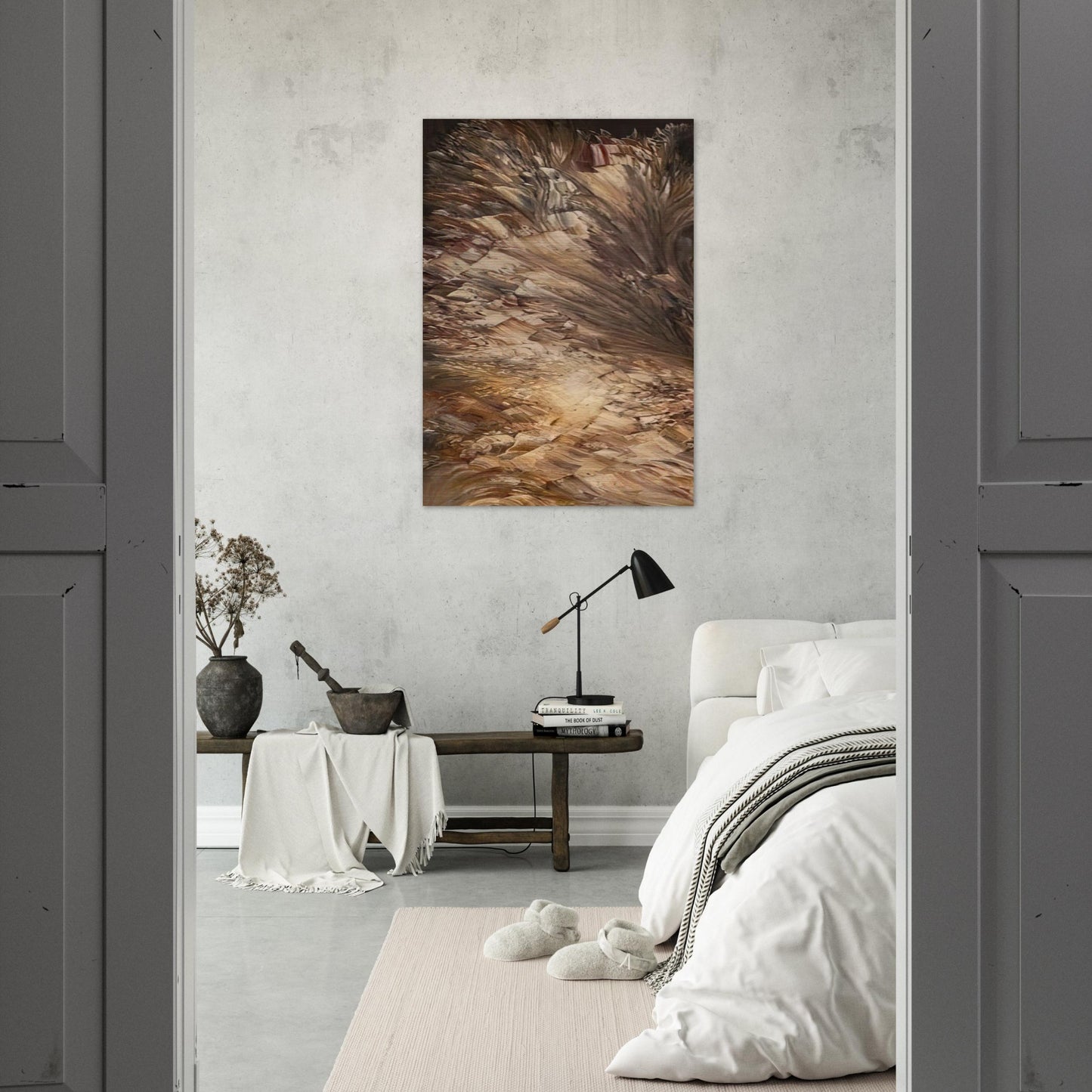 Jay DeFeo/BIG/The Verónica - Jay DeFeo Brushed Aluminum Print - 70x100 cm / 28x40 inches | Jay DeFeo Aluminum Print | Jay DeFeo Prints